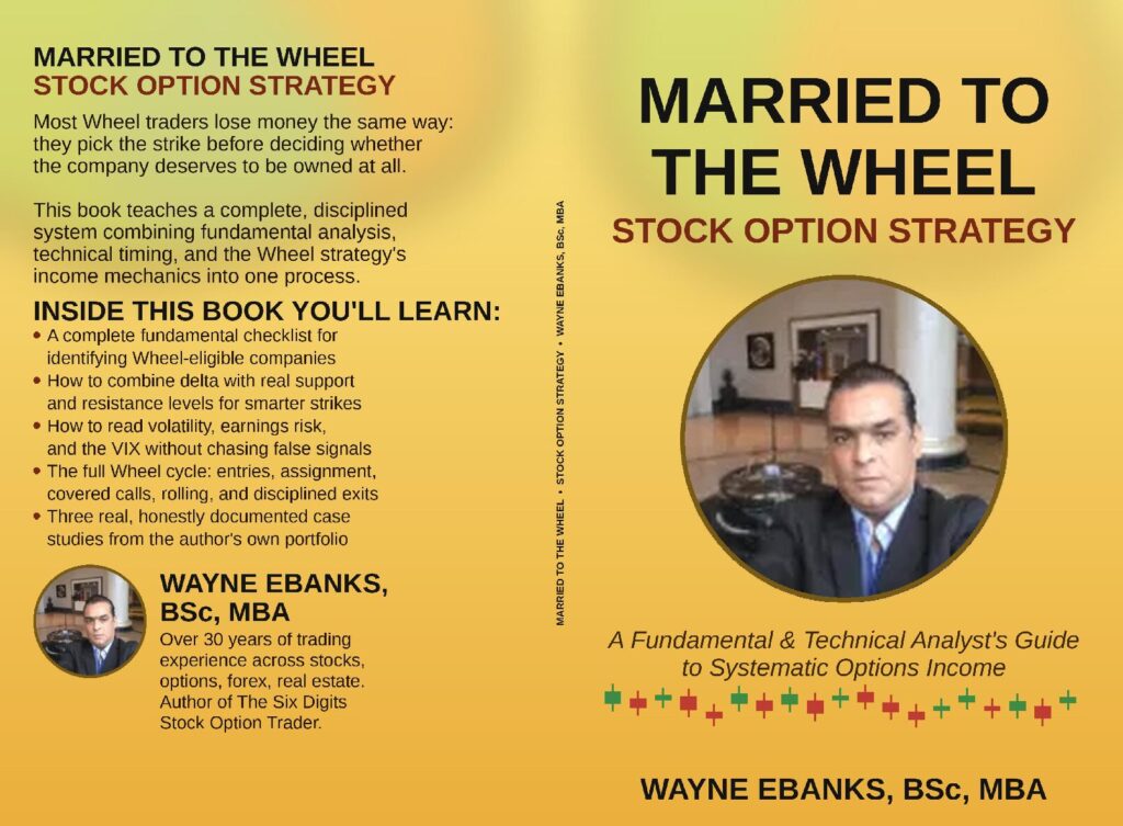Married to The Wheel Stock Option Strategy - full book cover